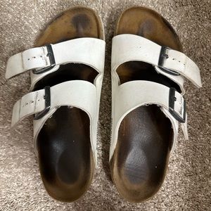 White Birkenstocks